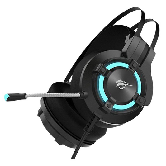 Audífono Gamer Havit H2212U 7.1 USB Luz LED blue con control