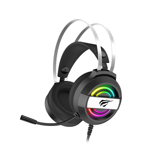 Audifonos Gamer Havit H2026d con Luz LEd RGB 3.5mm + USB