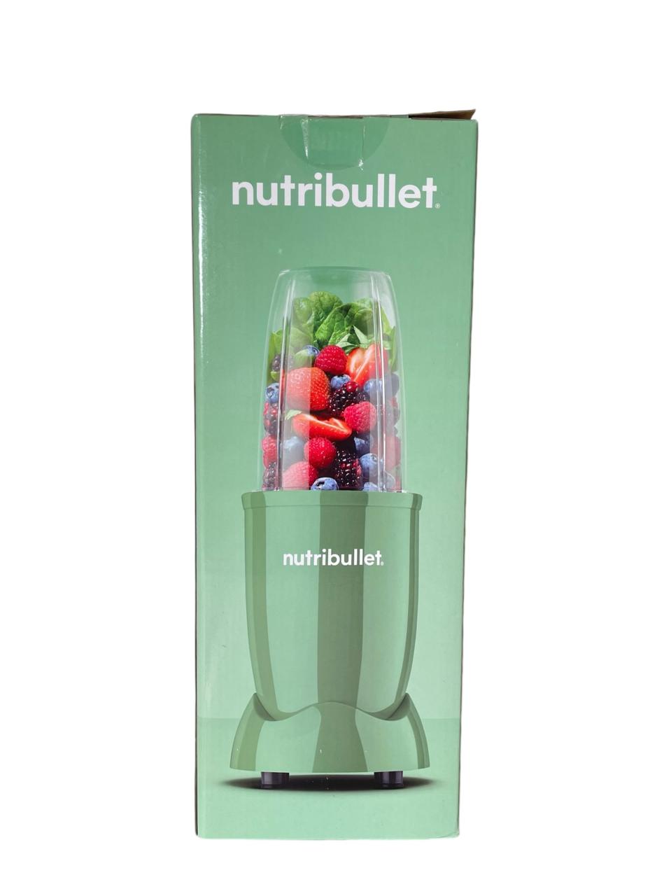 NUTRIBULLET 500 WATTS  CON TAPA PARA LLEVAR.  OPCIÓNES: AZUL, VERDE, LILA, BLANCO