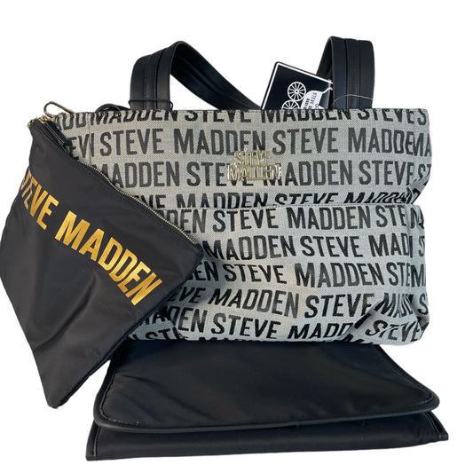 PAÑALERA STEVE MADDEN BABY NEGRA