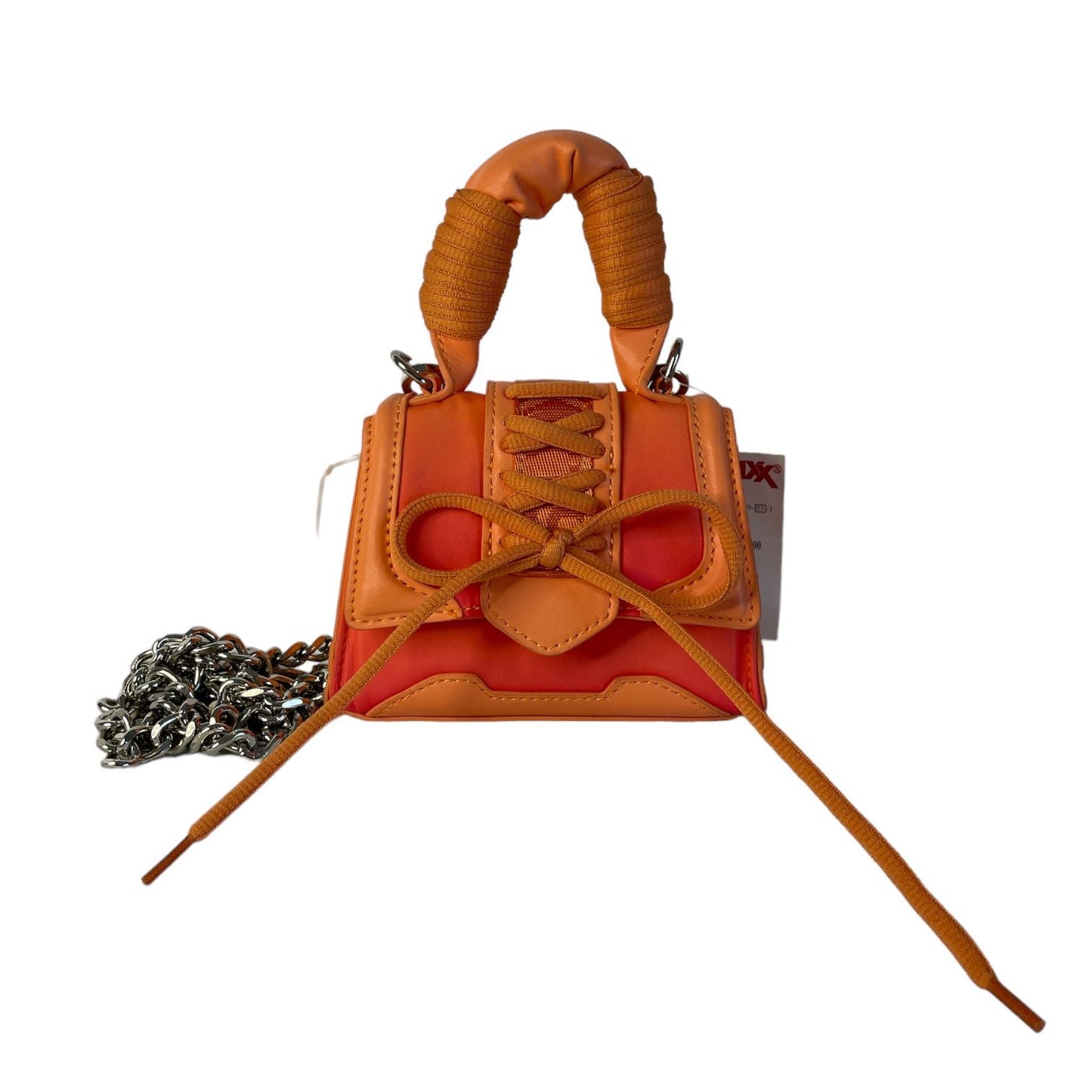 BOLSO STEVE MADDEN  ORANGE FLAP TOP NARANJA