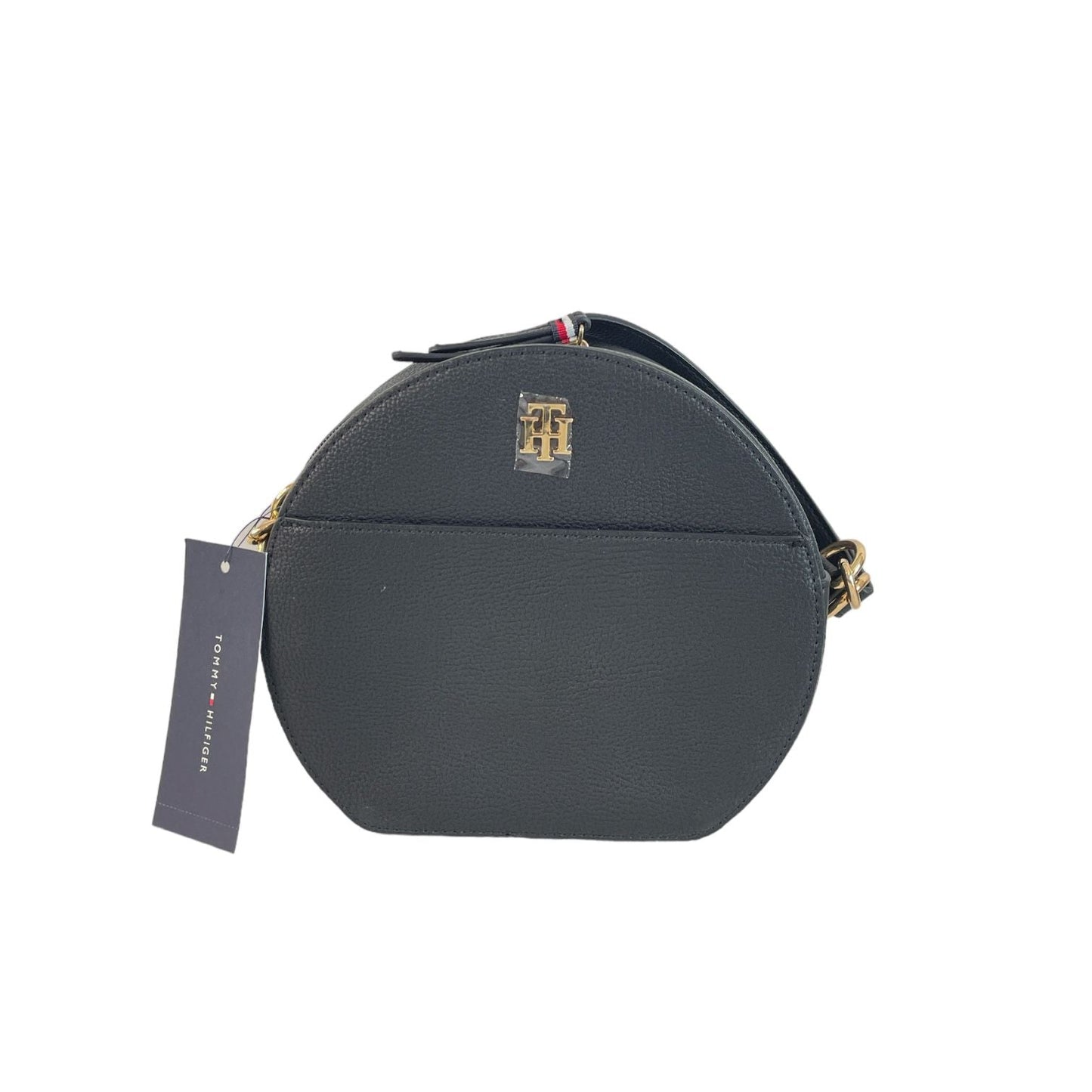 BOLSO CROSSBODY TOMMY HILFIGER NEGRA REDONDO