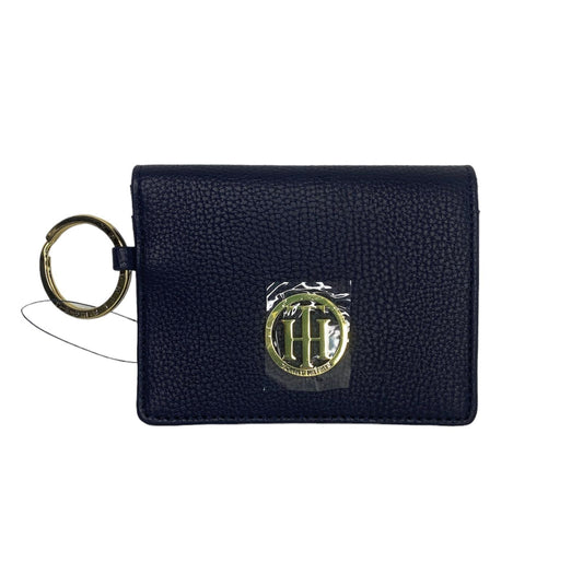 CARTERA TOMMY HILFIGER AZUL MARINO CON LOGODORADO