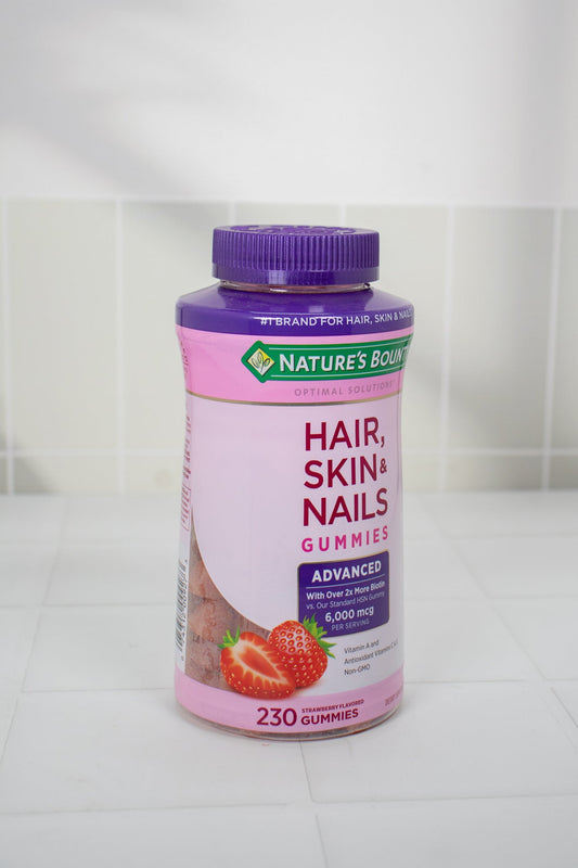 Gomitas Vitaminas para Cabello, Piel & Uñas NATURE´S BOUNTY Hair, Skin & Nails