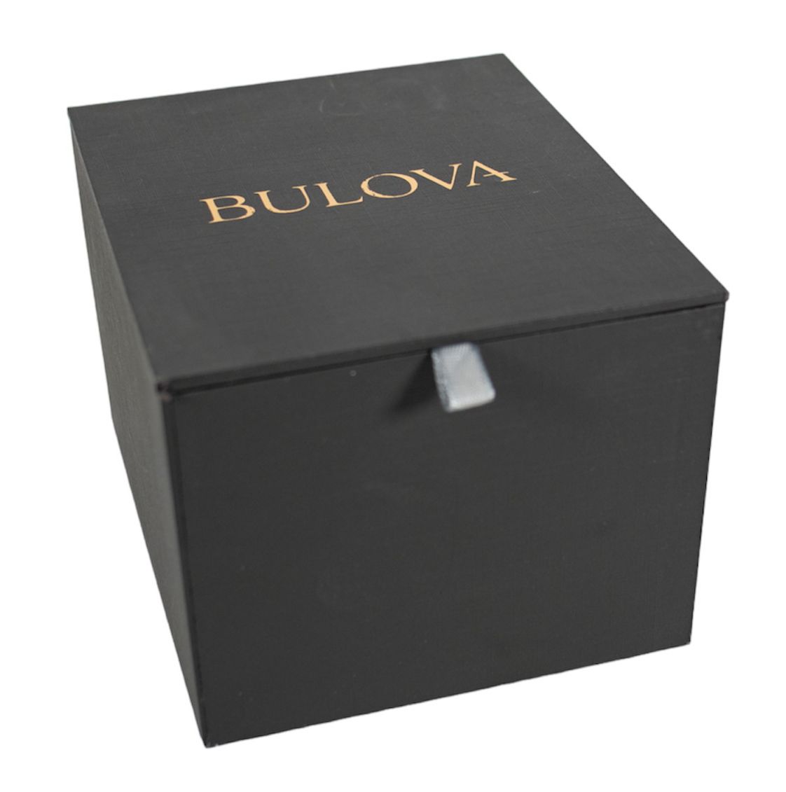 RELOJ BULOVA NEGRO CON PLATEADO