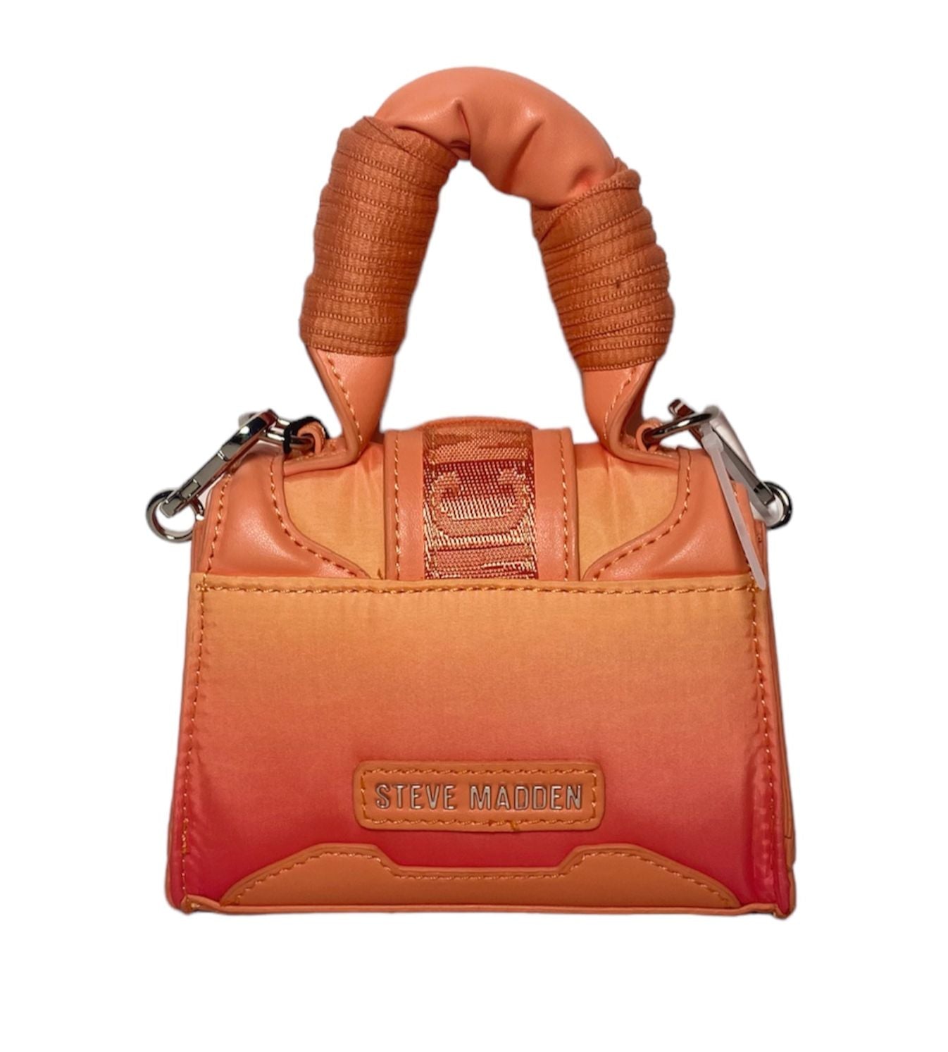 BOLSO STEVE MADDEN  ORANGE FLAP TOP NARANJA