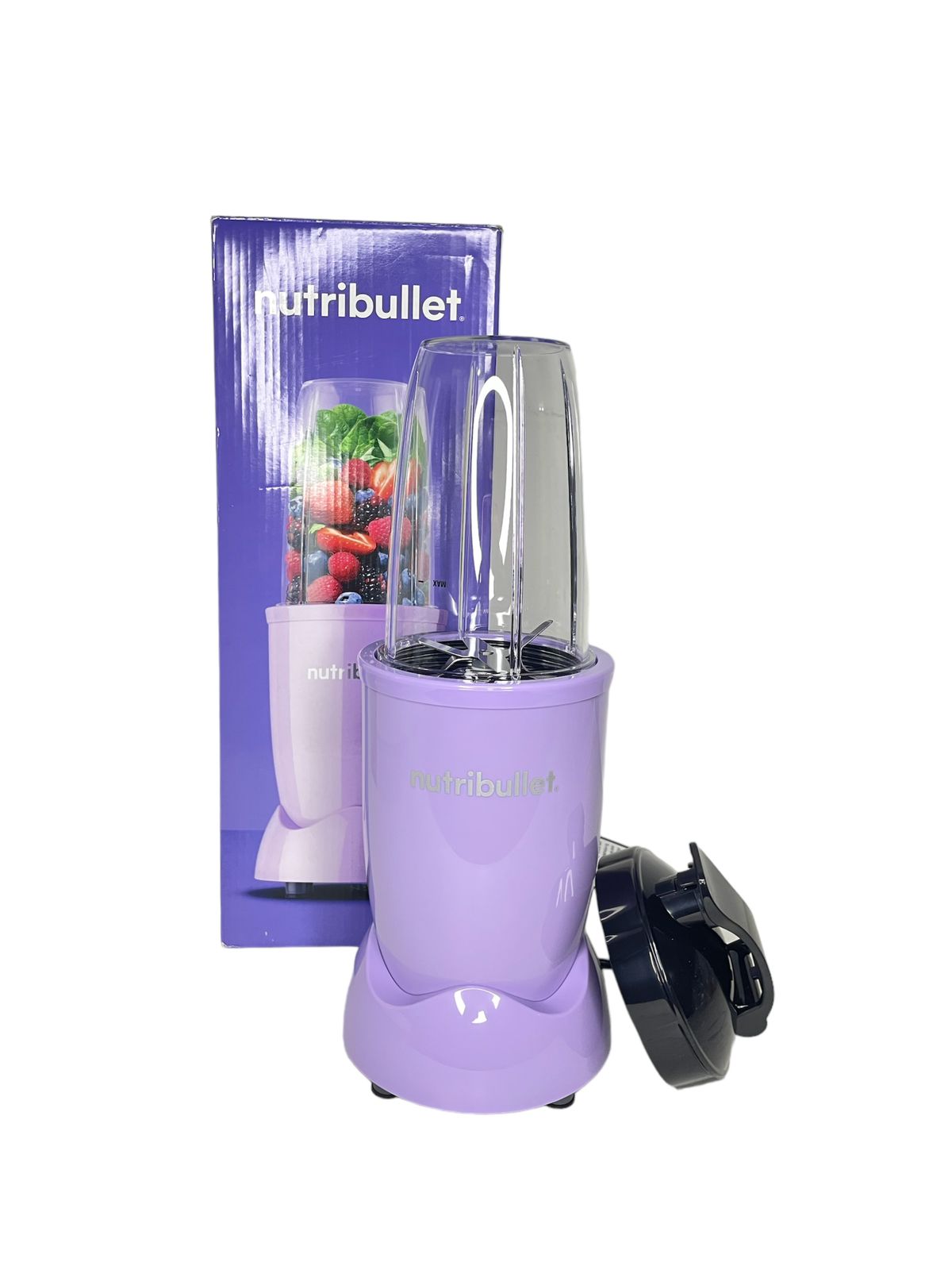 NUTRIBULLET 500 WATTS  CON TAPA PARA LLEVAR.  OPCIÓNES: AZUL, VERDE, LILA, BLANCO