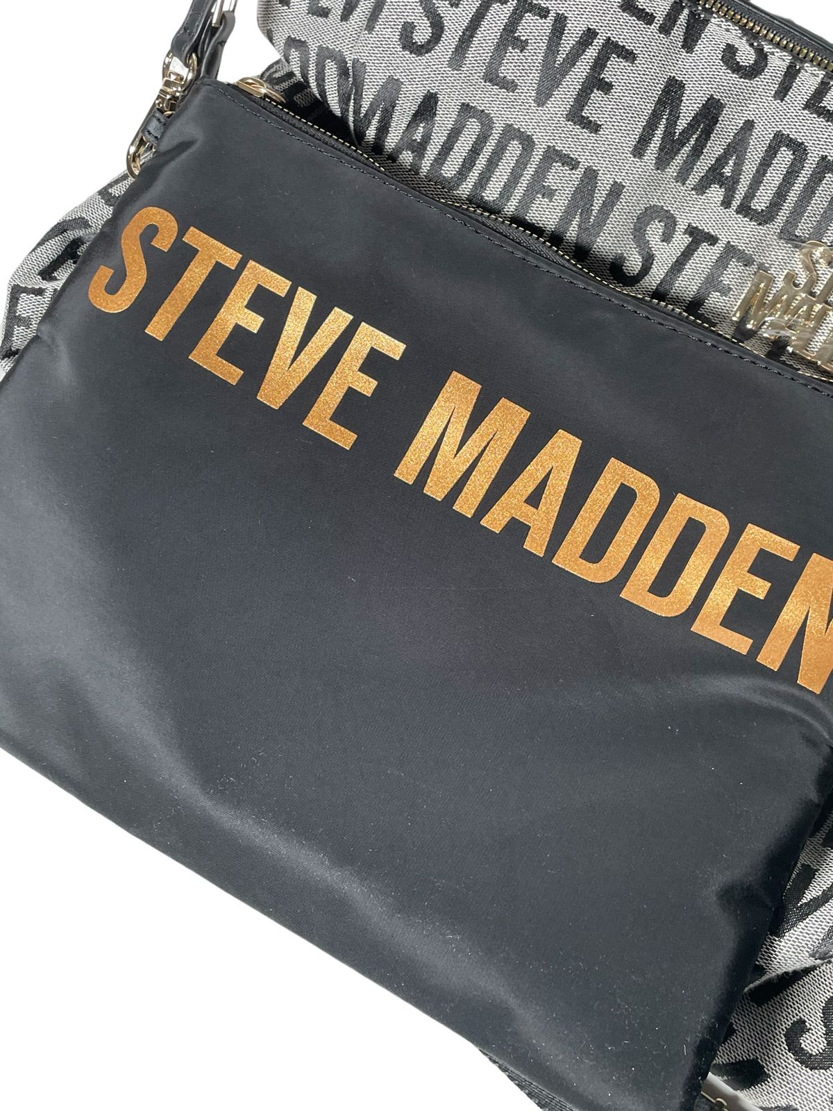 PAÑALERA STEVE MADDEN BABY NEGRA