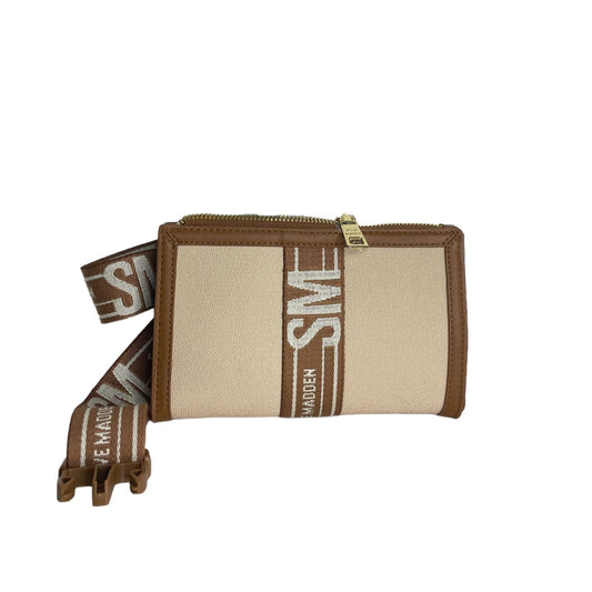 BOLSO STEVE MADDEN BEIGE FIBRA NATURAL (TIPO CARTERA)